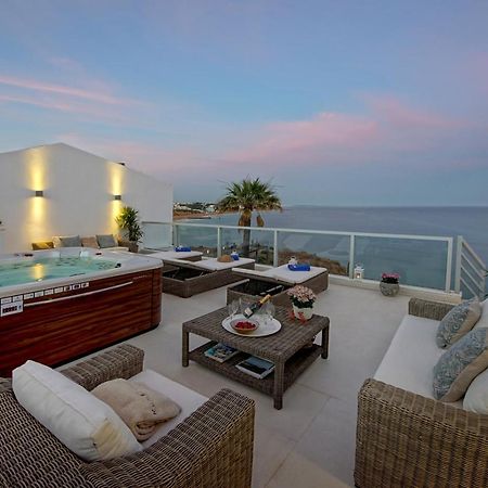 Casa Latino - Oceanfront - Luxury & Charming Villa- Jacuzzi At Rooftop By Dreamvillasalbufeira Kültér fotó